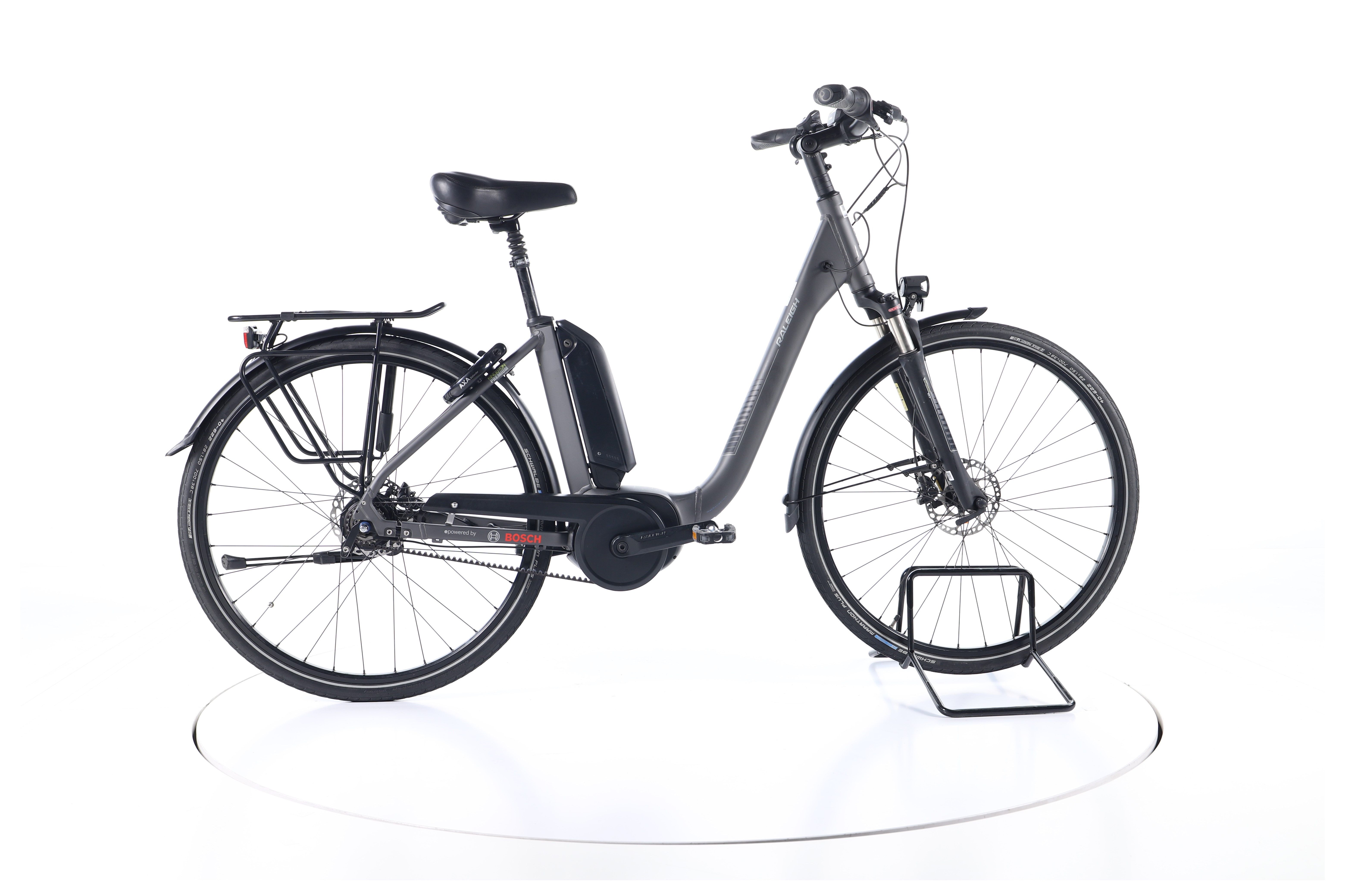 Raleigh Kingston Premium E-Bike 2021 Deep Beginner Used Bosch 500Wh-