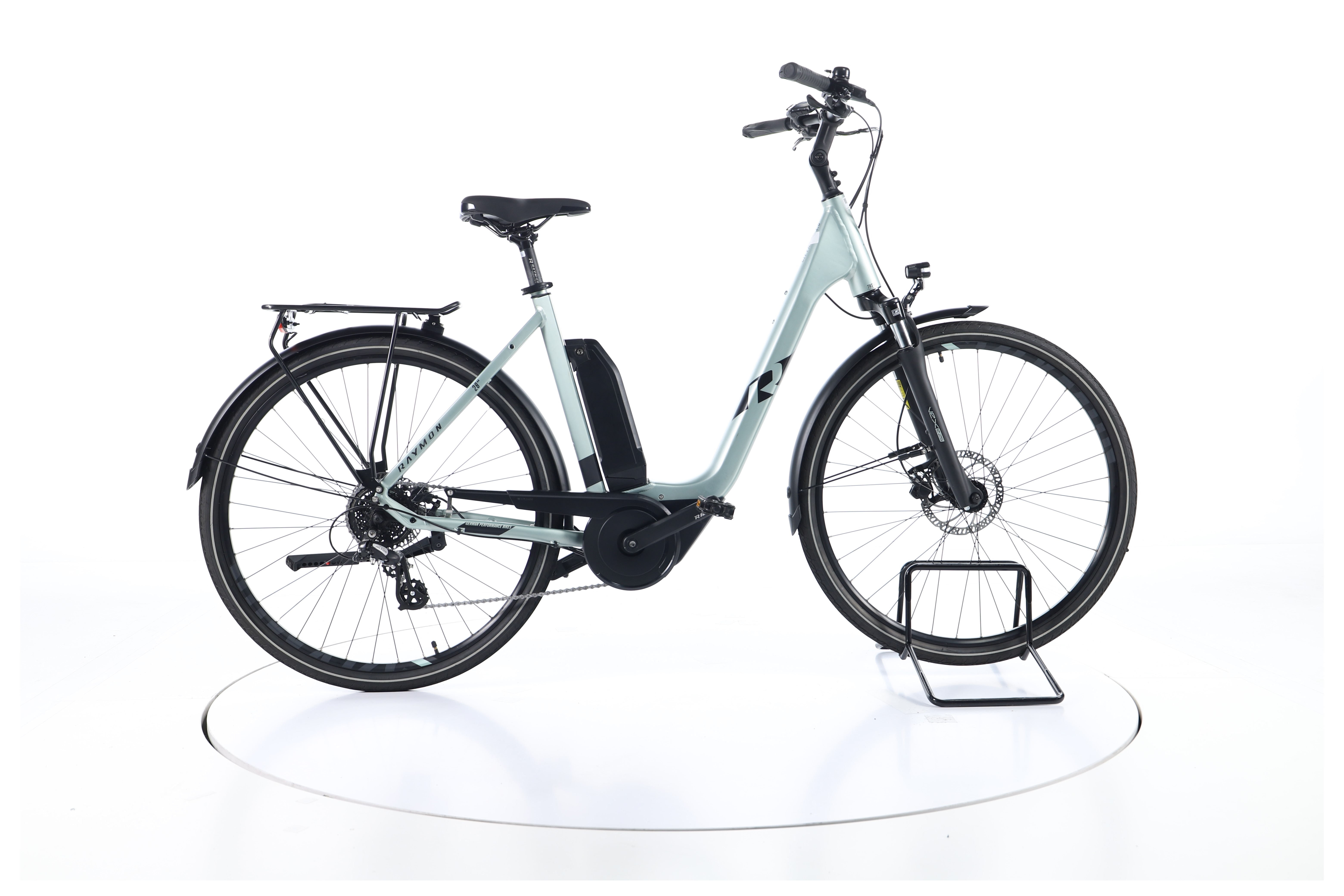 R Raymon CityRay E 1.0 E-Bike Deep Beginner 2023 Used & Refurbished Yamaha-